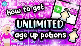 Unlimited Age Up Potions In Adopt Me A Complete Guide