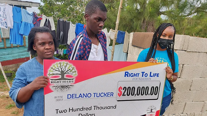 Delano Tucker family receives donation