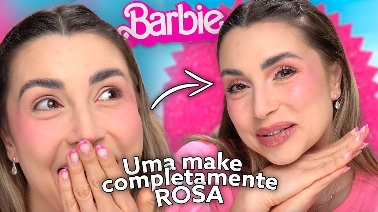 Maquiagem Barbiecore: veja dicas de como fazer uma make com a