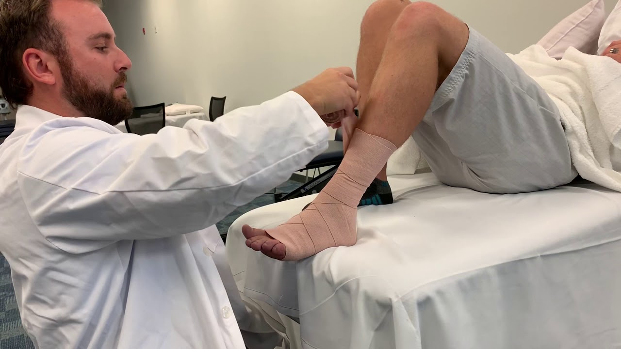 Compression wrapping LE - YouTube