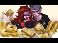 MUKBANG vs Friday Night Funkin'  (feat. Daddy Dearest, Mommy Mearest) - FNF ANIMATION MUKBANG