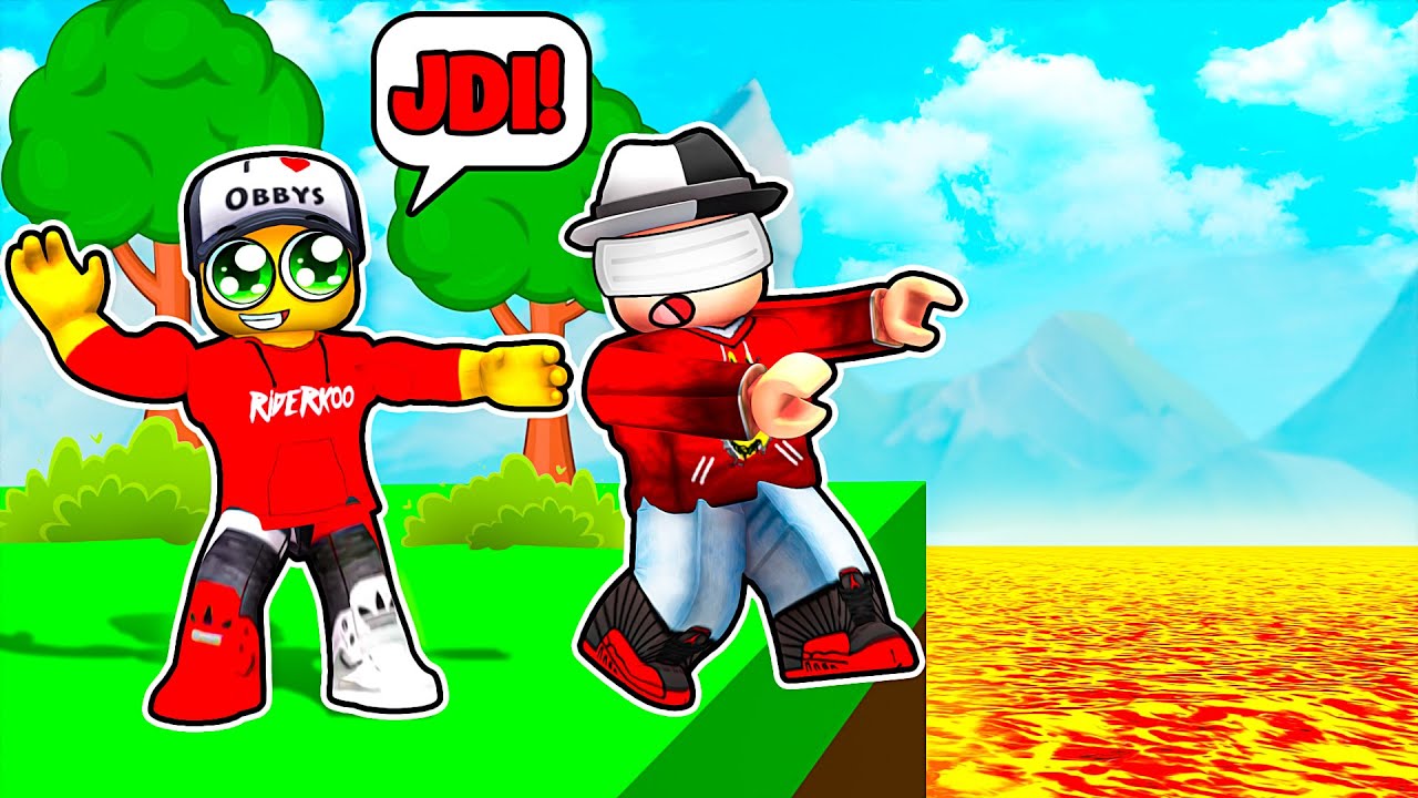 NAVIGUJU KAMARÁDA, PROTOŽE NIC NEVIDÍ... (Tell Me!) [2 Player Obby]