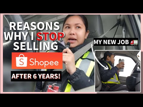 REASONS WHY I STOP SELLING ON SHOPEE AFTER 6 YEARS! 🥹