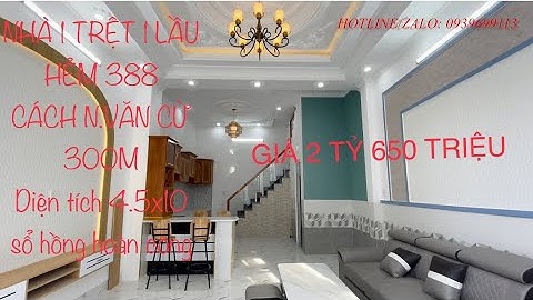 Nhà Đẹp Cần Thơ - Chính Chủ | NHÀ 1 TRỆT 1 LẦU HẺM 388 CÁCH NGUYỄN VĂN CỪ 300M P.AN KHÁNH NINH KIỀU