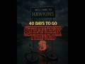 40 Days Left Until Stranger Things Season 5 Premieres | #strangerthings #strangerthings5 #shorts