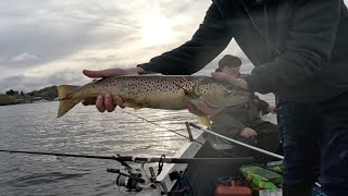 Trolling for trout “Hard to beat Lough Erne!”