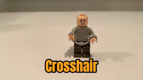How to Build Lego Star Wars Bad Batch Crosshair Prisoner