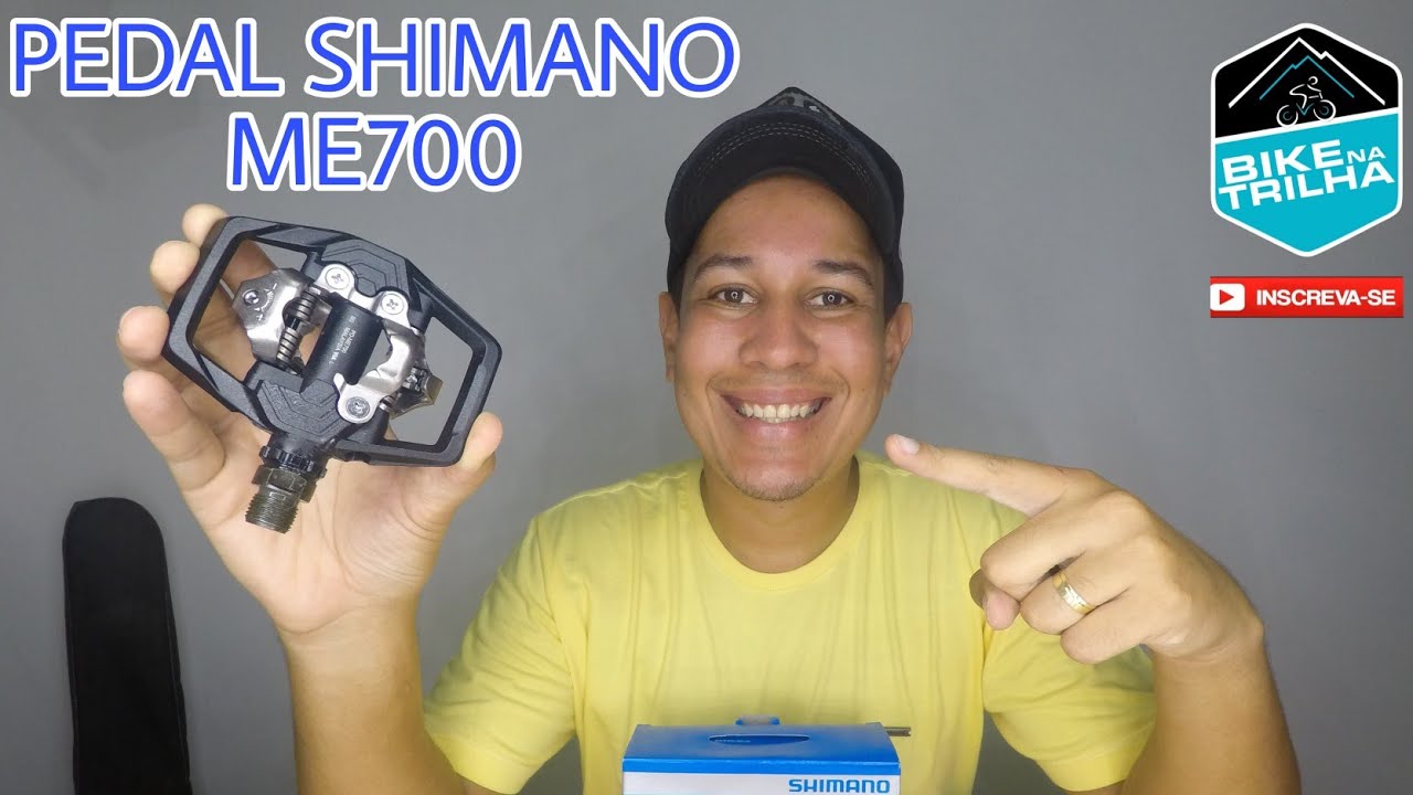 PEDAL CLIP SHIMANO ME700 [Unboxing | Aliexpress] Bike Na Trilha