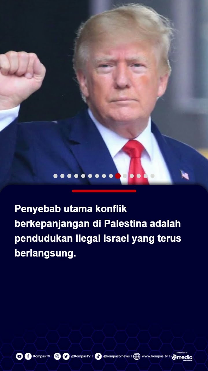 Indonesia Tolak Keras Rencana Donald Trump Ambil Alih Gaza #gaza #trump #palestina