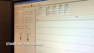 Start up the ULTIMA
