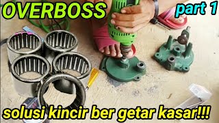 KINCIR LAYANGAN TANAM LAHER BAMBU!! kerekan layangan gerinda manual Hand cranked grinder restoration