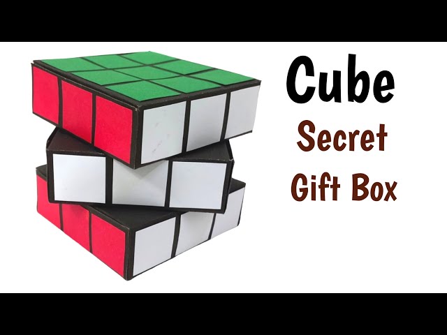 Cute gift ideas/Diy cute gift box with paper/Paper candy box easy/How to  Make Paper Chocolate box 