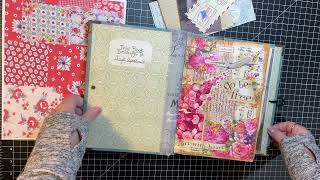 Mixed Media Monday - Viewer Request - Playing in my Glue Books!