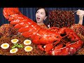 대왕 랍스터 🦞 짜파게티 &amp; 가리비 해물찜 먹방 Giant Lobster &amp; Scallops Seafood Jjapaghetti noodle Mukbang ASMR Ssoyoung