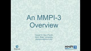 An MMPI3 Overview Webinar September 2020
