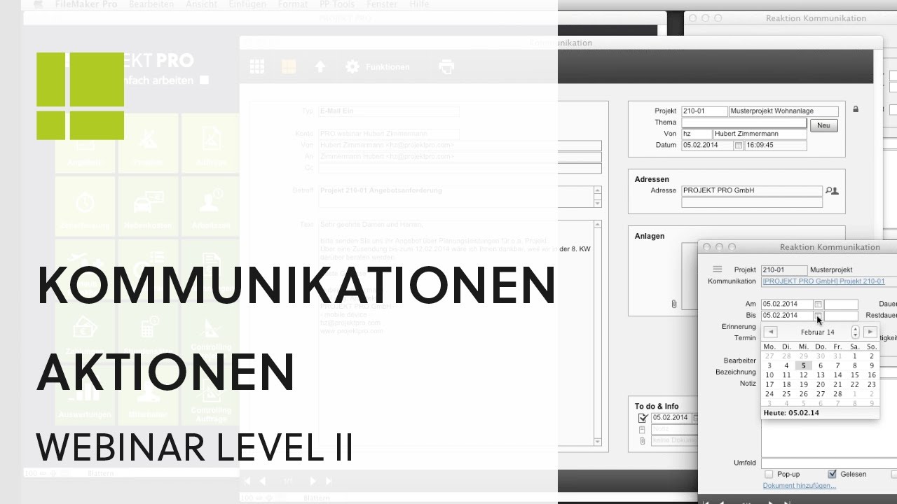 New Kommunikationen Aktionen - Webinar Level II