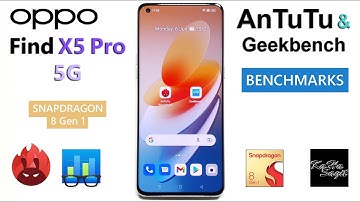 OPPO Find X5 Pro - Benchmark Tests: AnTuTu & Geekbench 5