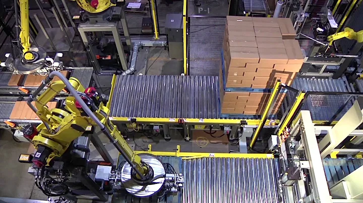 Dual Robotic Case Palletizing System - Kaufman Engineered Systems