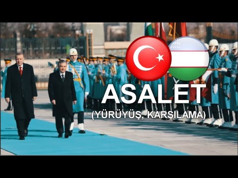 RECEP TAYYİP ERDOĞAN - MİRZİYOYEV (ÖZBEKİSTAN - KARŞILAMA, YÜRÜYÜŞ) KVP