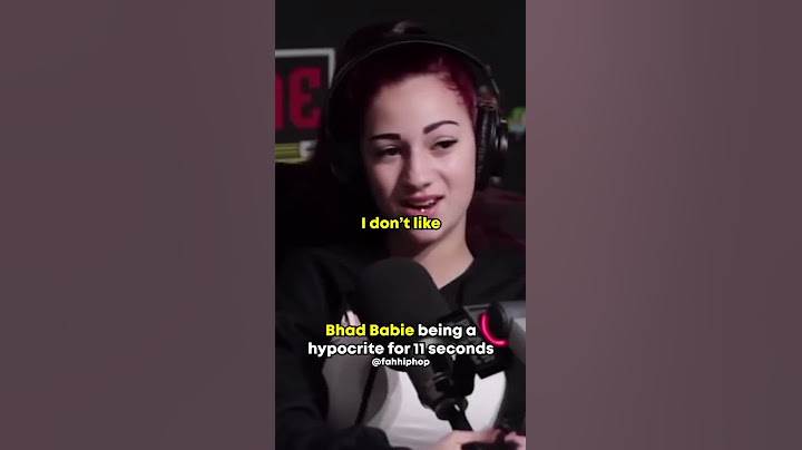 Bhad Babie being a hypocrite for 11 seconds straight tiktok fahhiphop
