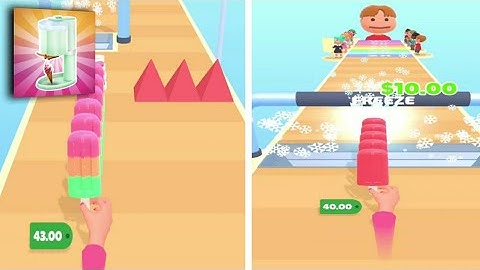 Popsicle stack: gameplay Walkthrough Part 1-2 - Ics Cream Game(Android or ios)