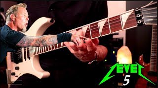 The 6 LEVELS of Enter Sandman (Intro Riff) chords