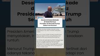 Desak AS Buka Blokade Selat Hormuz! Trump Sebut Iran Runtuh, Teheran Alami Tekanan?