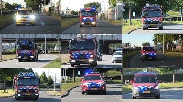 (GRIP2) Schip in brand in Amsterdam Haven! Grote inzet hulpdiensten uit Nederland met spoed onderweg