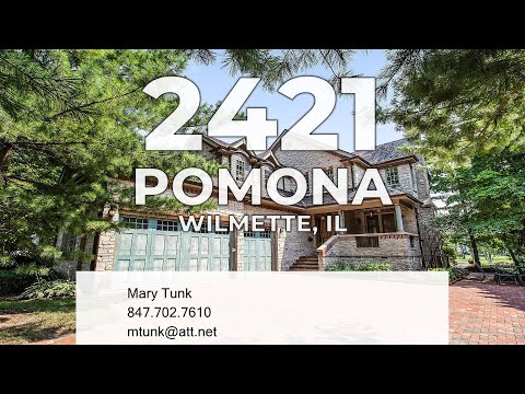 2421 Pomona Lane, Wilmette, IL home video tour
