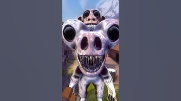 👁️ COMPARISON ZOONOMALY MONSTERS ALL SIZES FROM SMALL TO BIG - CITY in Garry