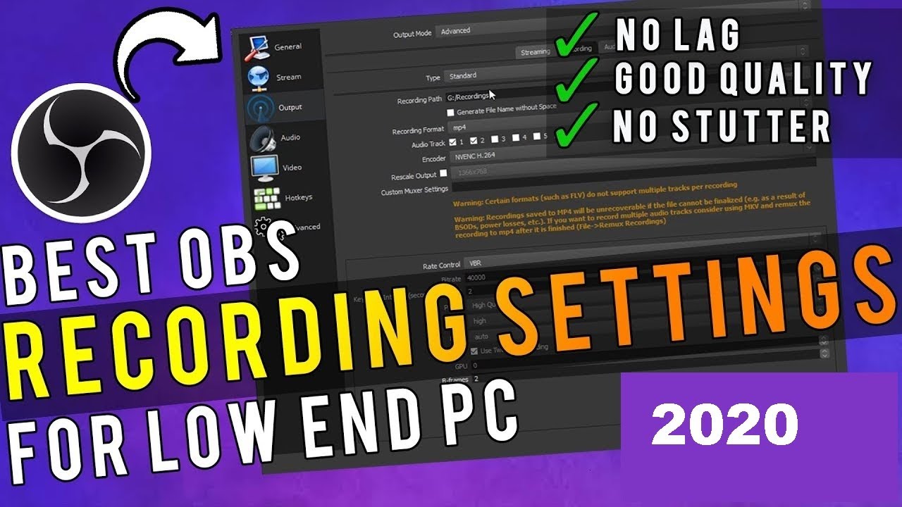 Best OBS Settings for Game Streaming on Low-End PCs