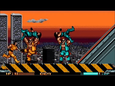 Two crude dudes Sega Genesis