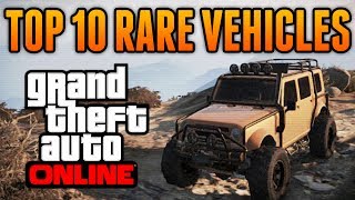 GTA 5 - Top 10 Rare & Secret Vehicles Online - Best Rare & Secret Cars Online Locations!