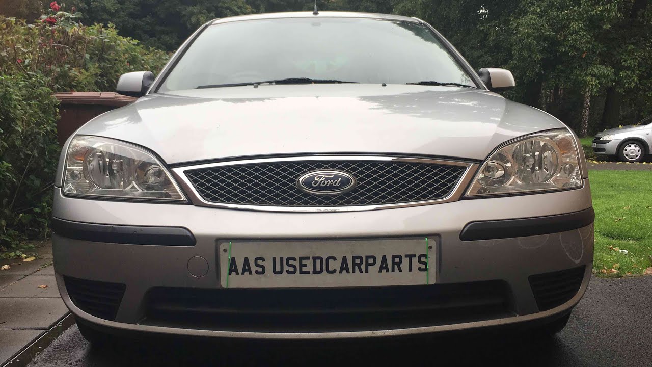 Ford mondeo mk3 front bumper removal 