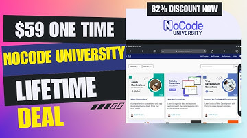 🟧🟧NoCode University Lifetime Deal | Build & Automate Like a PRO | $59 Lifetime Deal | 82% Off Now