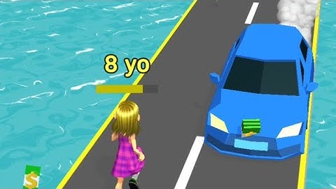 Run Of Life Run Gameplay 🏃‍♀️💜💛 All Levels  (Android,ios ) #games #mobilegameplay