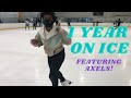 1 Year on Ice! - Featuring Axels! - Adult Figure Skating Progress Update