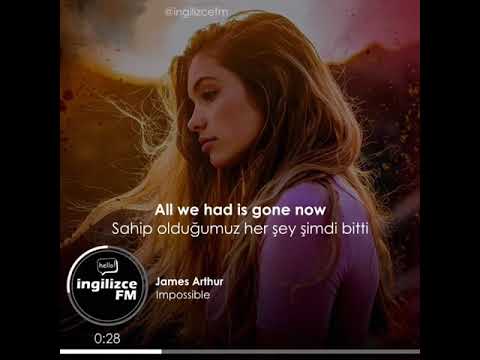 Impossible Ingilizce-Turkce lyrics