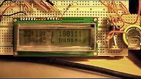 Arduino temperature logger with RTC