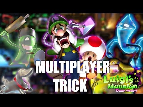 Vídeo: Luigi's Mansion: Dark Moon Para Incluir Multijugador Local