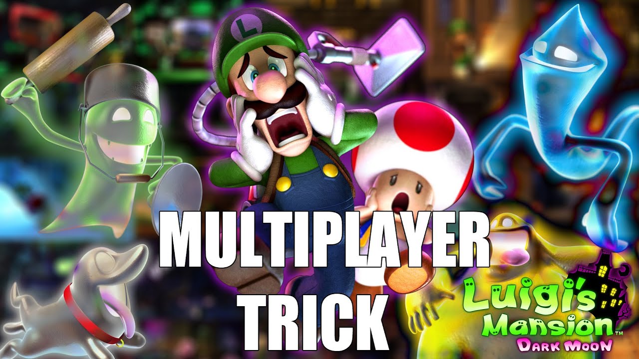 Luigi'S Mansion: Dark Moon - Multiplayer Trick!