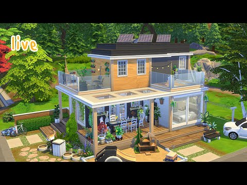 [LIVE] The Sims 4 - บ้านครอบครัวแบบอบอุ่น🤎🌲