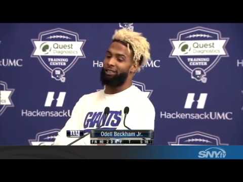 Odell Beckham Jr and Victor Cruz want to talk Packers, not boats