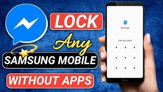 How to Lock Facebook Messenger without any App | Samsung Android Mobile | Hidden Tips & Tricks screenshot 5
