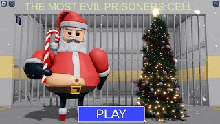 Santa Barry With Family In Barrys Prison Run New Obby