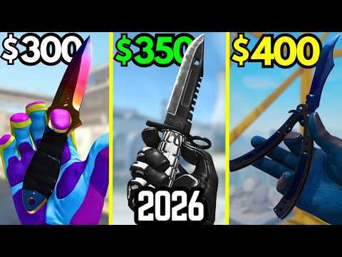 The BEST BUDGET Knives Under $400 in CS2 (Cheap Knife Skins 2026)