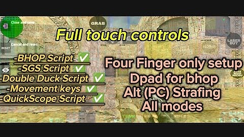 CS 1.6 Android (New Engine) - Download  New touch (my layout)