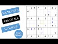 How to Solve Medium Sudoku Puzzles: Sudoku Intermediate Tutorial #1