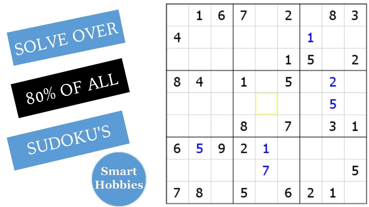 How to Solve Medium Sudoku Puzzles: Sudoku Intermediate Tutorial