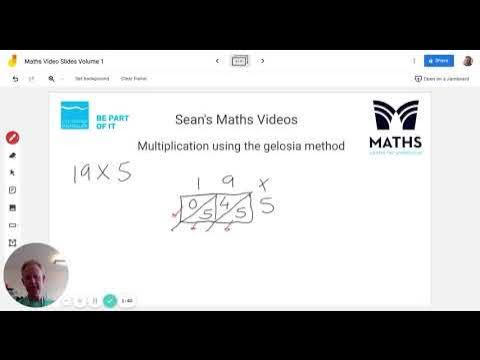 Multiplication using the gelosia method - YouTube